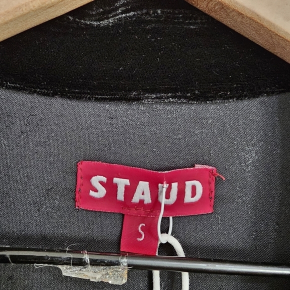 Staud ELIJAH JUMPSUIT BLACK - Picture 6 of 9